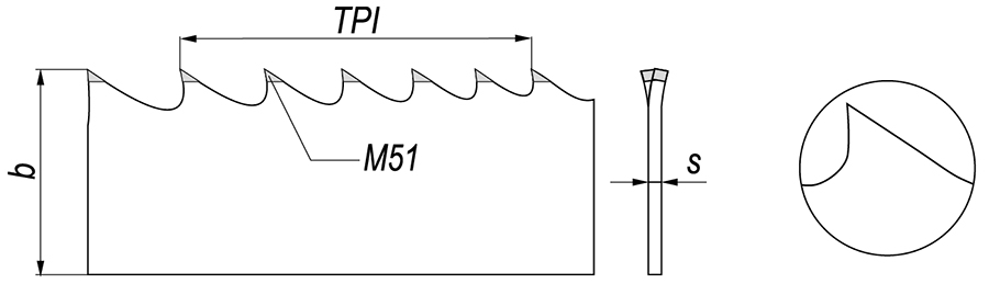 Tajfun BestCut M51 - rysunek